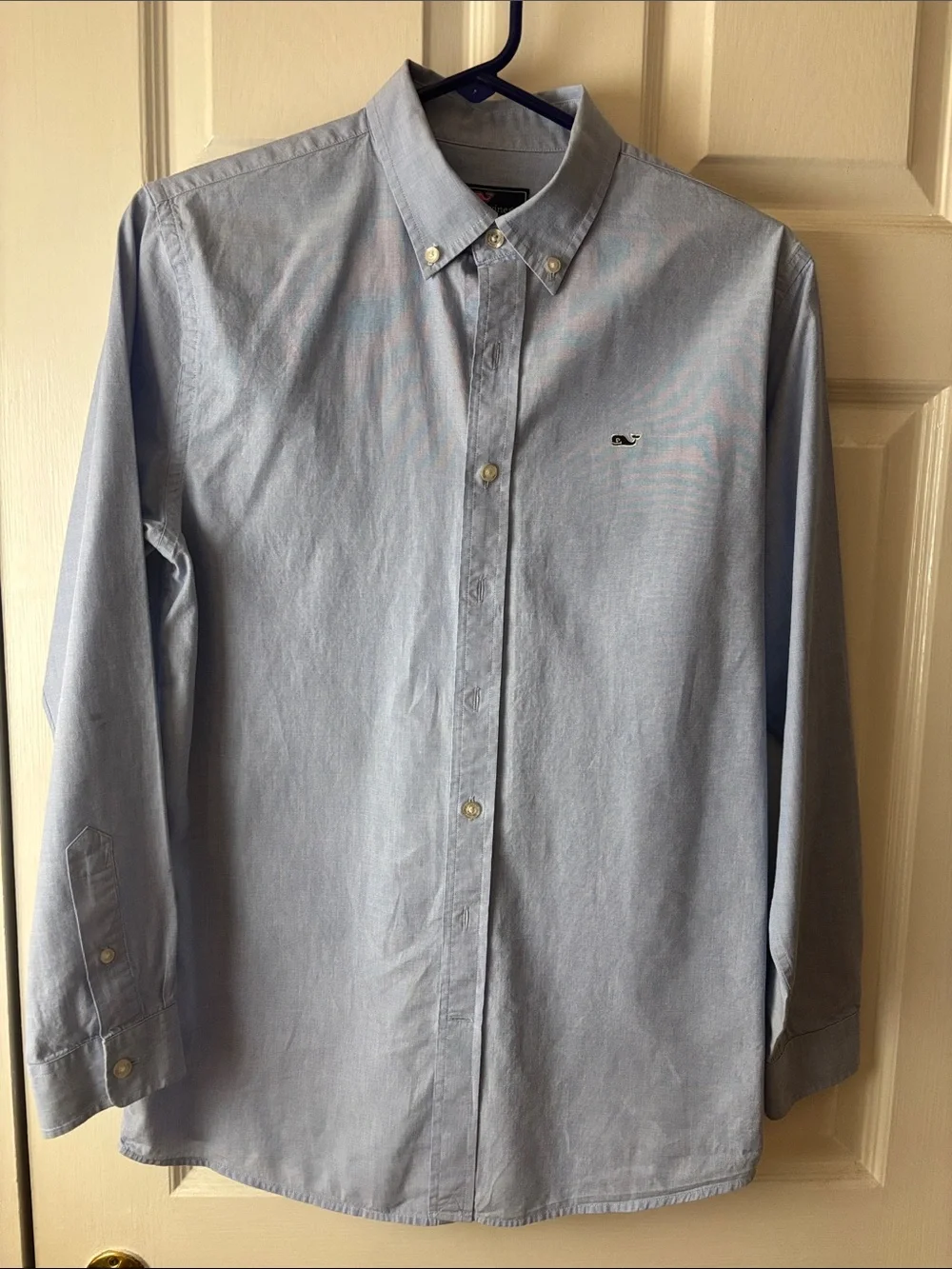 Vineyard Vines Men's Light Blue Button-Down Oxford Shirt